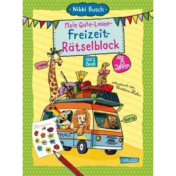 Komiks pro dospělé Rätselspaß Grundschule: Mein Gute-Laune-Freizeit-Rätselblock - Busch, Nikki