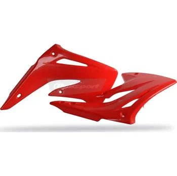 Spoilery chladiče POLISPORT 8410600001 (pár) červená CR 04 HONDA CR 85 R/RB 2003-2007