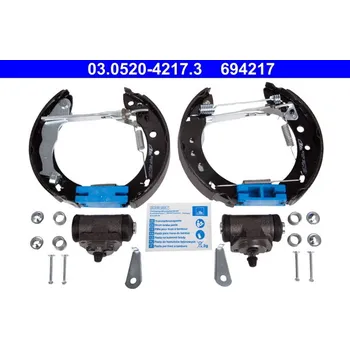 Brzdová čelist Sada brzdových čelistí ATE 03.0520-4217.3