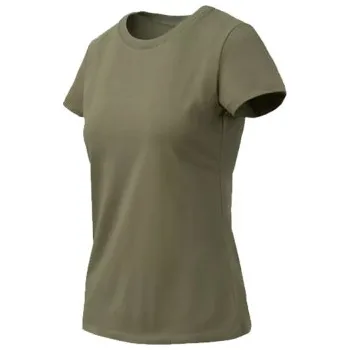 Dámské tričko Slim Organic, Helikon, Olive Green, XS