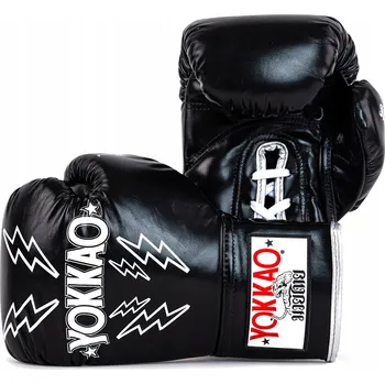 Boxerské rukavice Boxerské rukavice YOKKAO Stadium se šněrováním, 12 oz