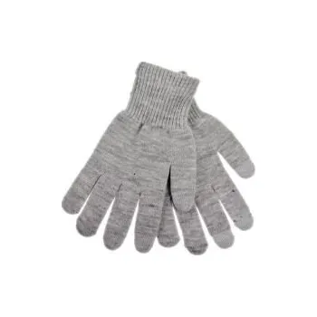 Rukavice Rukavice na dotykový displej šedé pánské