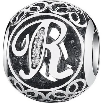 Šperk NUBIS® Stříbrný přívěsek korálek písmeno - B0824-R