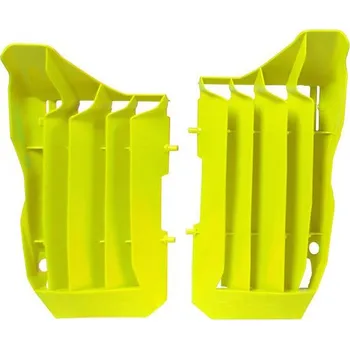 žaluzie chladiče Honda, RTECH (neon žluté, pár) HONDA CRF 250 RX 2019-2019