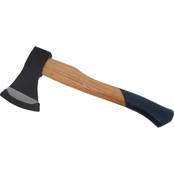 Sekera TOPTRADE sekera dřevorubecká, s dřevěnou násadou, 1250 g, standard (TOPTRADE sekera dřevorubecká, s dřevěnou násadou, 1250 g, standard)