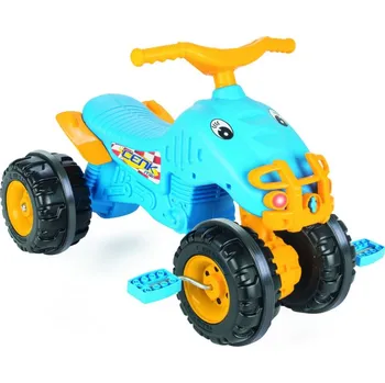 Odrážedlo Pilsan Čtyřkolka šlapací ATV modrá