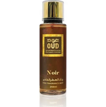 Tělový sprej OUD LUXURY FINE FRAGRANCE MIST NOIR 250ML TĚLOVÝ SPREJ ARABSKÝ Z DUBAJE