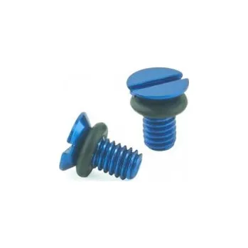 Šroub pro odvzdušnění FF K-TECH WP 111-030-030B modrá (pár) 111-030-030B