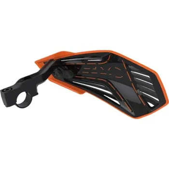 Chrániče páček POLISPORT MX AIR 8308400001 s univerzální montážní sadou na řidítka Black / White (Barva: černá/zelená) YAMAHA YZ 490 1982-1990