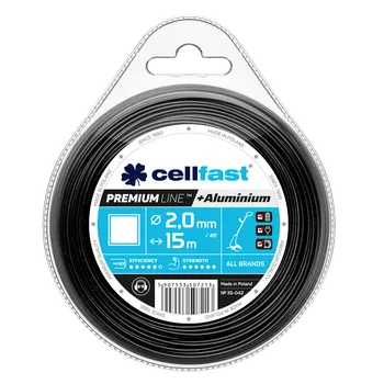 Příslušenství k zahradní technice Vyžínací struna PREMIUM - čtvercová 3,0 mm 15 m