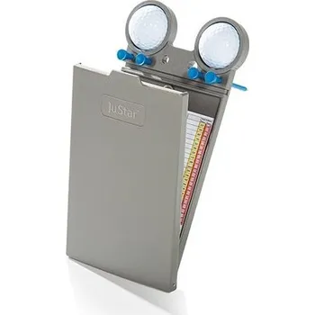 Golf JuStar JuStar Score Card Holder pro vozíky JuStar SILVER