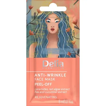 Pleťová maska DELIA protivrásková pleťová maska, 8 ml