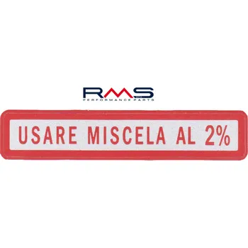 Štítek RMS 142720470 malý "Miscela 2%" (10 kusů) 142720470