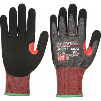 Pracovní rukavice Rukavice CT200 AHR13 Nitrilové proti pořezání PORTWEST [A672]
