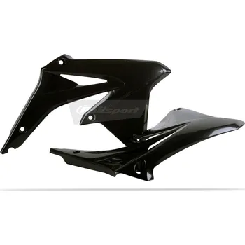 Spoilery chladiče POLISPORT 8412500002 (pár) černý 8412500002