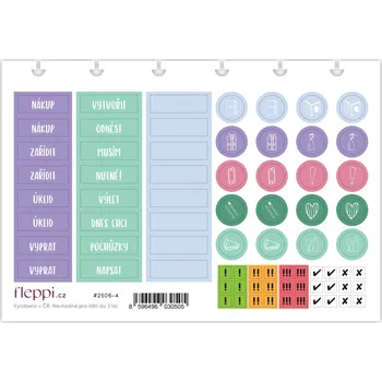 samolepka Fleppi Červen 2025 | arch 4
