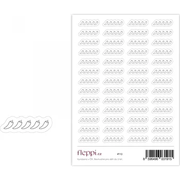 samolepka Fleppi Samolepky Hodnocení - Chilli Papričky