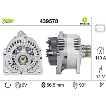 Alternátor generátor VALEO 439578
