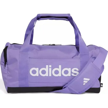 Sportovní taška Cestovní taška ADIDAS-LINEAR DUFF XS VIOFUS/WHITE Fialová 12 L