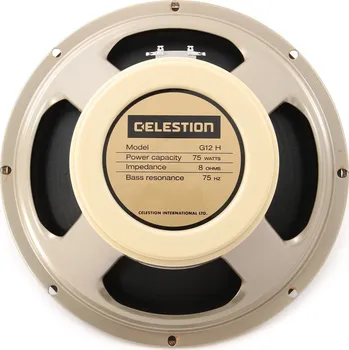 Aparatura pro kytaru Celestion G12H-75 Creamback 8 Ohm Kytarový / Baskytarový reproduktor 8 Ohm