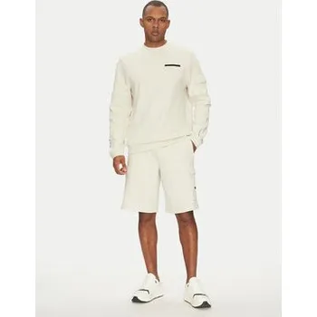 Dámské oblečení EA7 Emporio Armani Mikina 7M000324 AF12660 U1112 Écru Regular Fit XL