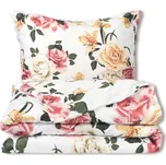 Matex Bavlněné saténové povlečení Exclusive 140x200 + 70x90 cm - Snové růže