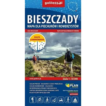 Cestování Mapa - Bieszczady 1:50 000 - praca zbiorowa [PL] (2025, Laminovaný, Plan)