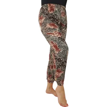 Dámské legíny NOVINKA- Dámské dlouhé legíny 96434zvířecí vzor- 6