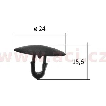 plastová příchytka (sada 10 ks) 72348