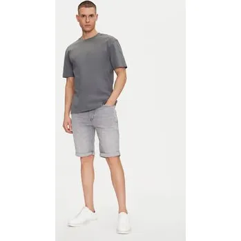 HUGO Džínové šortky 50537720 Šedá Slim Fit 36