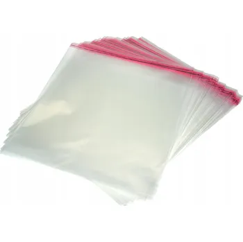 Sáček na potraviny Celofánové fóliové sáčky 20x30 cm 100 ks se samolepicí páskou - sáčky 200x300 mm