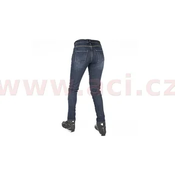 Moto oblečení kalhoty Original Approved Jeans Slim fit, OXFORD dámské (sepraná modrá) (Velikost: 8) 2H588360