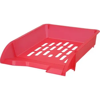 Elektrická zásuvka Zásuvka odkládací A4 TTO - transparentní červená TIPTOPOFFICE