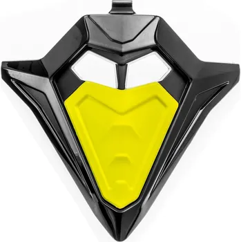 Helma na motorku kryt bradové ventilace pro přilby COMMANDER, AIROH (vel. M, žlutá) 6687-M