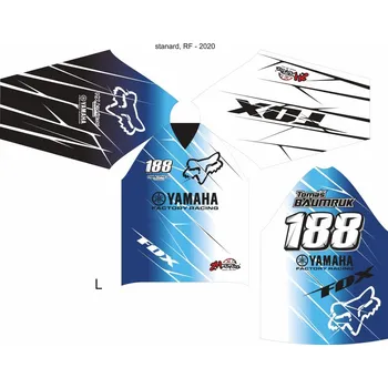 Moto dres Dres na zakázku Motokros, Enduro, MTB, BMX, DH, 85 2H1118767