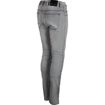 Moto kalhoty Kevlarové džíny GMS RATTLE LADY ZG75908 světle šedé 34/32 ZG75908-902-34/