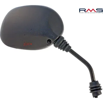 Zrcátko pro motocykl Zpětné zrcátko RMS 122770700 pravý černý PIAGGIO/VESPA Zip 50 1995-1996