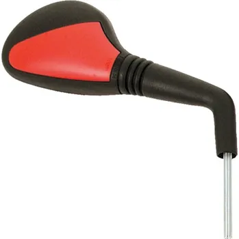 Zrcátko pro motocykl VICMA Pravé zrcátko OEM - černé/červené Peugeot Vivacity 50 (1ks) E669D