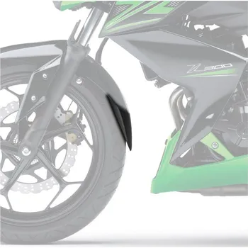 Motodíl Nástavec předního blatníku PUIG 3517N černý KAWASAKI Z 300 2015-2017