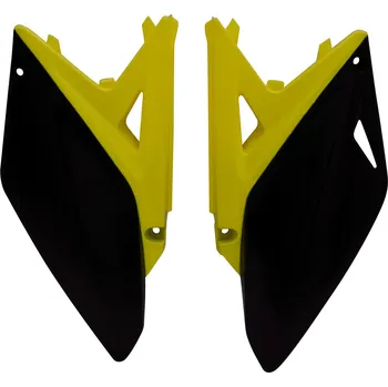 boční číslové tabulky (Suzuki RM-Z 250 10-16), RTECH (černo-žluté, pár) SUZUKI RM-Z 250 2010-2018