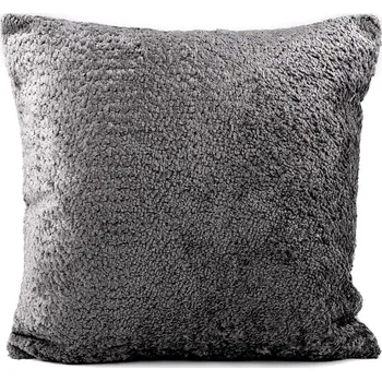 Povlak na dekorativní polštářek Povlak na polštář plyšový 45x45 cm Varianta: 4 šedá, Balení: 1 ks