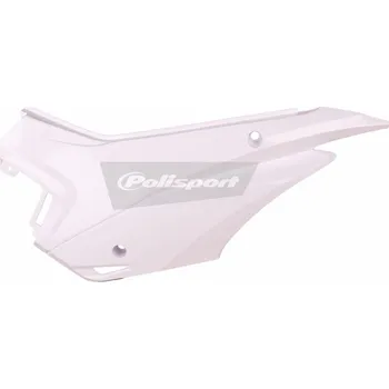 Boční číslové tabulky POLISPORT 8606600002 (pár) bílá 8606600002