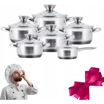 Hrnec Sada hrnců Ofenbach GR34 nerezová ocel 12 ks.