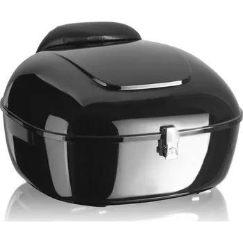 Zavazadlo na motocykl Vrchní kufr na motorku CUSTOMACCES BE GOOD MT0008N černý TRIUMPH America 865 2007-2017