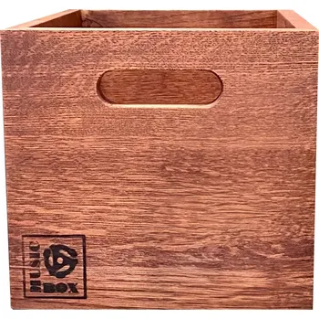 Příslušenství pro gramofon Music Box Designs 7" Vinyl Box na LP desky Whole Lotta Rosewood