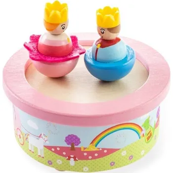 Hudební nástroj pro děti Bigjigs Toys Dřevěná hrací skříňka fantasy