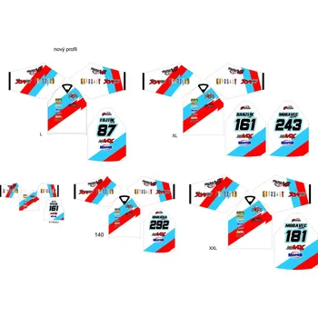 Moto dres Dres na zakázku Motokros, Enduro, MTB, BMX, DH, 221 2H1128303