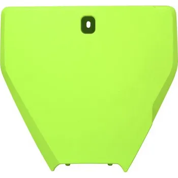 čelní číslová tabulka Husqvarna, RTECH (neon žlutá) HUSQVARNA FX 450 2017-2018