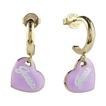 Náušnice Náušnice GUESS Vintage Guess Purple 5151 JUBE05151JWYGLCT/U