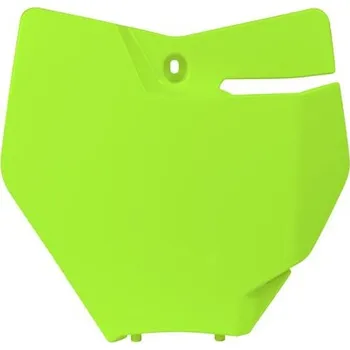 čelní číslová tabulka KTM, RTECH (neon žlutá) KTM SX 250 2017-2018